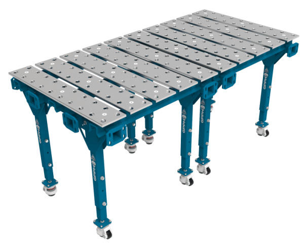 Modulární svařovací stůl dvojitý 2000x1000 mm