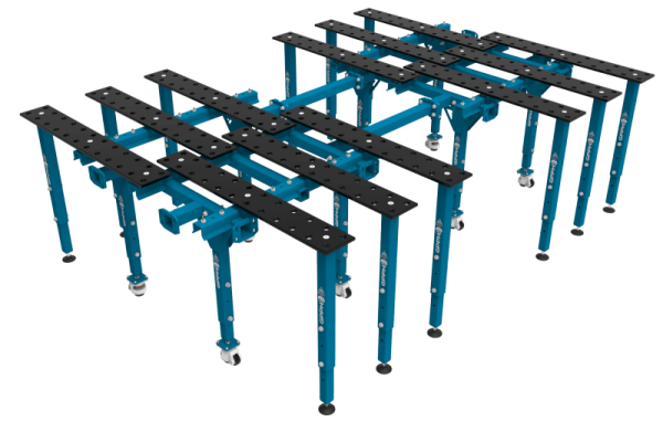 Conjunto modular de gran superficie nitrurado 3030 x 2170 mm