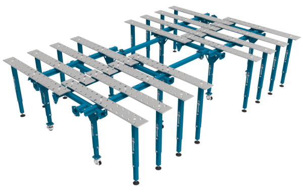 Conjunto modular de gran superficie 4000 x 2670 mm