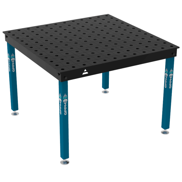 BASIC Welding Table Size - 1200x1200mm, Grid - 100x100mm, System - Φ28, Legs - On feet