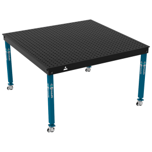Svařovací stůl BASIC Rozměry – 1500 x 1480 mm, síť – 50 x 50 mm, systém – Φ16, nohy – na kolečkách