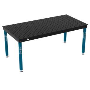 Svařovací stůl BASIC Rozměry – 2000 x 1000 mm, síť – 50 x 50 mm, systém – Φ16, nohy – na patkách
