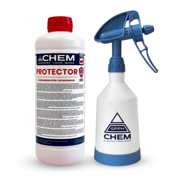 Kit de produits chimiques 1x Protector 1x Pulvérisateur GPPH CHEM