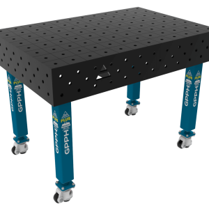 Welding Table PLUS Size - 1200x800mm, Grid - 100x100mm, System - Φ16, Legs - On wheels