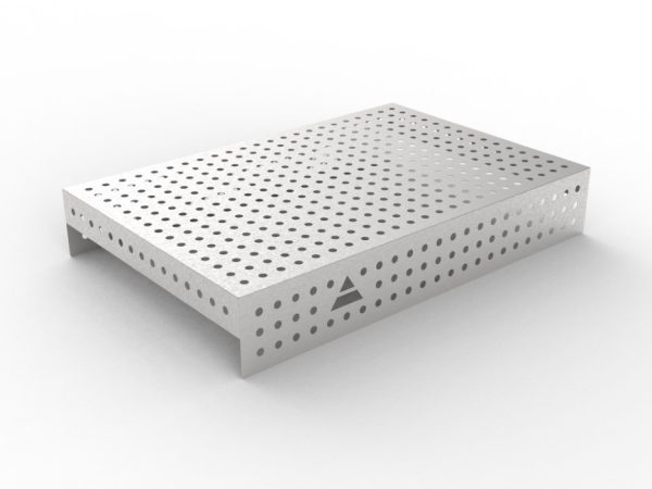 Nakładka nierdzewna 1200x800 w siatce 50x50, fi16
