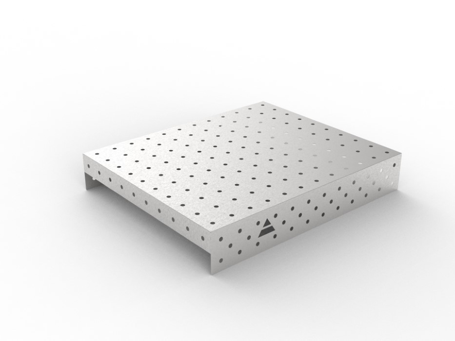 Nakładka nierdzewna 1200x1000 w siatce 100x100, fi16