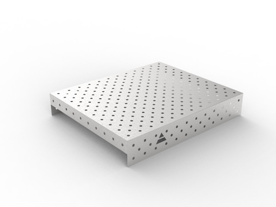 Nakładka nierdzewna 1200x1000 w siatce diagonalnej, fi16