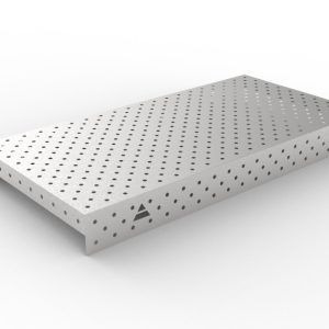 Nakładka nierdzewna 2000x1000 w siatce diagonalnej, fi16