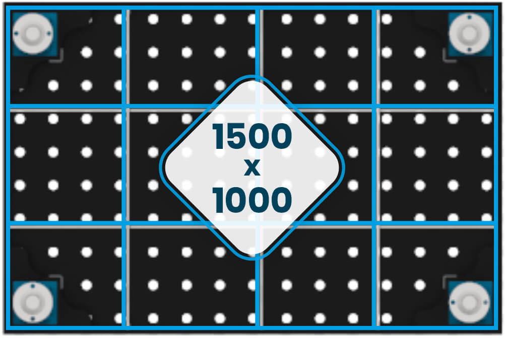 Reforcements de mesa 1500x1000mm