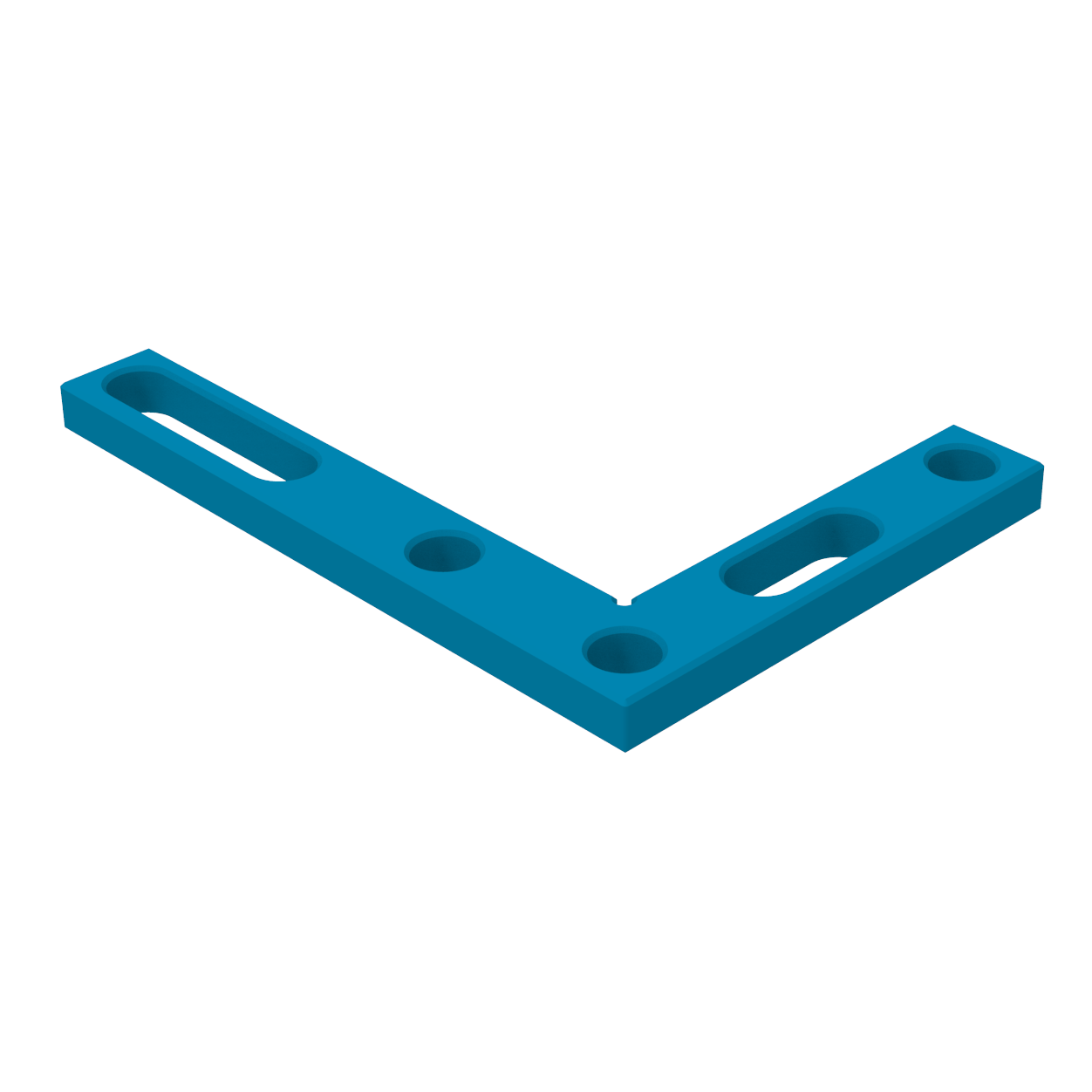 Escuadra plana 350x250mm, Sistema - Φ28, Serie - EXPERT