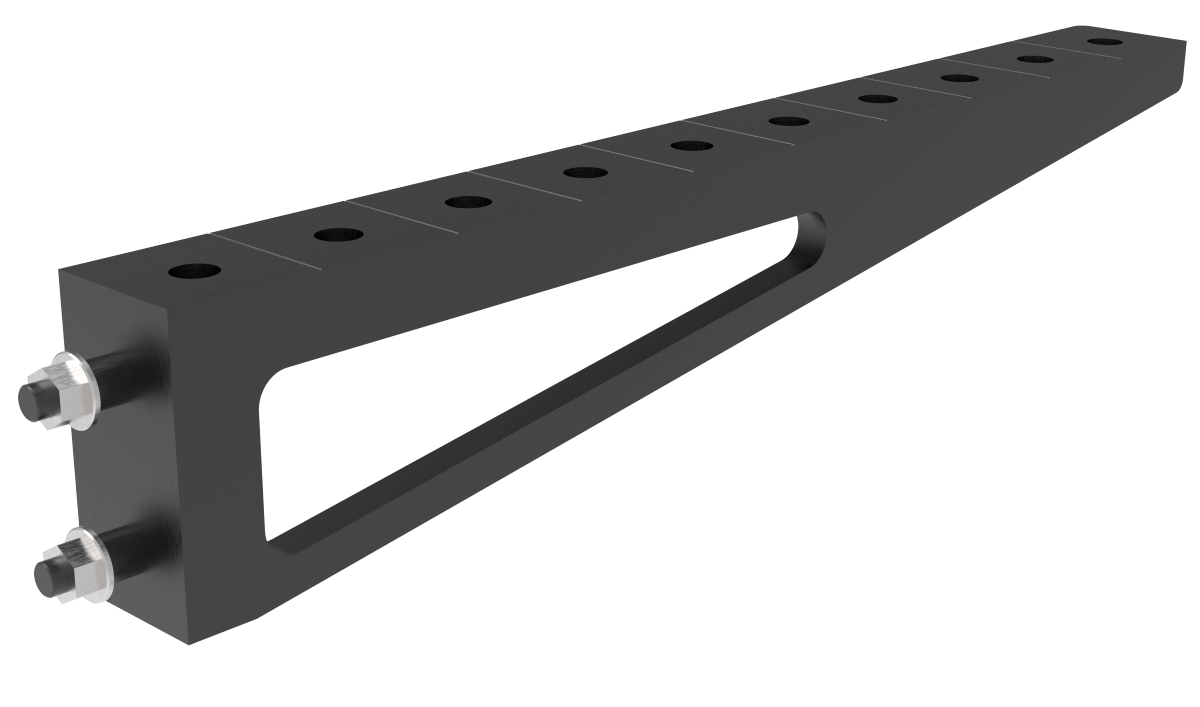 Extensie EXPERT 1000x100 mm în sistemul de orificii de 28 mm