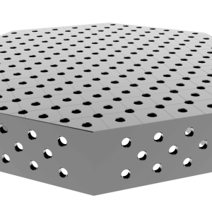 Osmiboký svařovací stůl OCT INOX 1200x1200mm fi28 diagonální síť