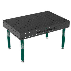 SMART welding table Grid - 100x100mm, System - Φ28, Size - 1500x1000mm, Legs - On feet, Top - 15mm