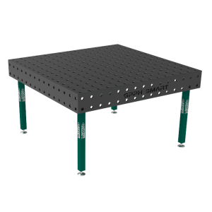 Schweißtisch SMART Gitter - 100x100mm, System - Φ28, Größe - 1500x1480mm, Beine - Auf Füßen, Tischplatte - 15mm