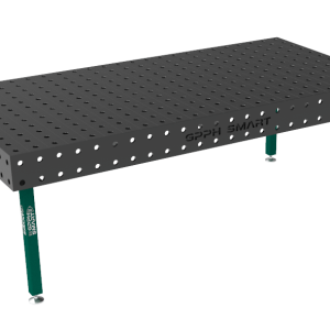 SMART welding table Grid - 100x100mm, System - Φ28, Size - 2400x1200mm, Legs - On feet, Top - 12mm