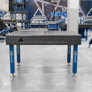 Stół Spawalniczy PLUS Siatka - 50x50mm, System - Φ16, Rozmiar - 1500x1000mm,
