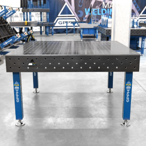 Stół Spawalniczy PLUS Siatka - 100x100mm, System - Φ16, Rozmiar - 1500x1480mm