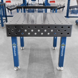 Welding Table PLUS Size - 1000x1000mm, Grid - 100x100mm, System - Φ28
