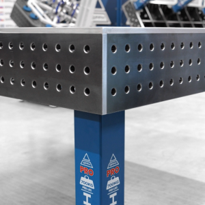 Mesa de soldadura PRO Malla: 50 x 50 mm, sistema: Φ16, tamaño: 1500 x 1480 mm