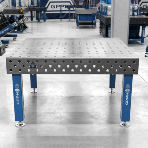 Mesa de soldadura PRO Malla: 100 x 100 mm, sistema: Φ28, tamaño: 1500 x 1480 mm