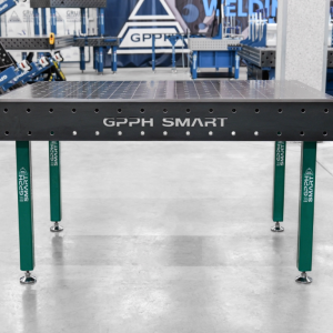SMART welding table Grid - 100x100mm, System - Φ16, Size - 1500x1000mm, Top - 12mm