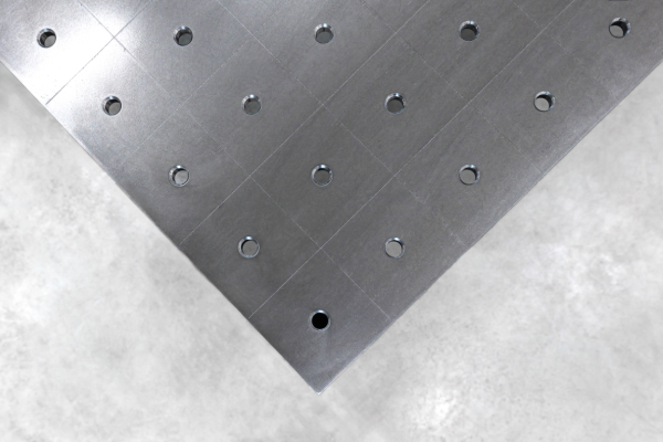 SMART welding table Grid - 100x100mm, System - Φ16, Size - 2400x1200mm,  Top - 12mm