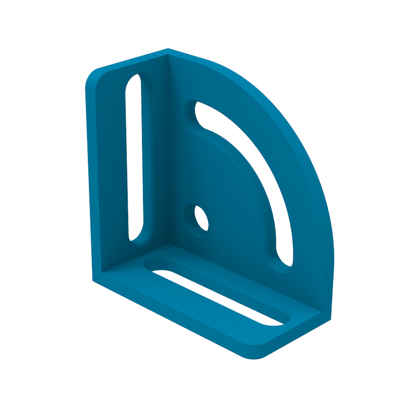 Kątownik 200x200mm, System - Φ28, Seria - PRO