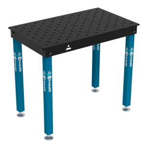 Masă de sudură BASIC Dimensiuni - 1000x600mm, Sistem - Φ16, Picioare - Pe picioare, Plasă - DIAGONALĂ