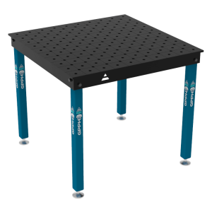Table de Soudage BASIC Taille - 1000x1000mm, Système - Φ16, Pieds - Sur embases, Grille - diagonale