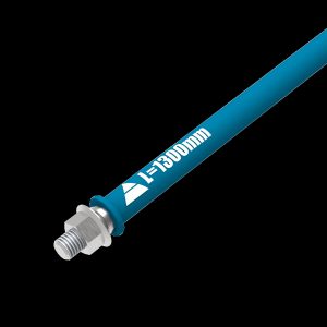 Nahaufnahme eines Verbindungsstücks für Schweißtische System – Φ28, Länge – 1300 mm