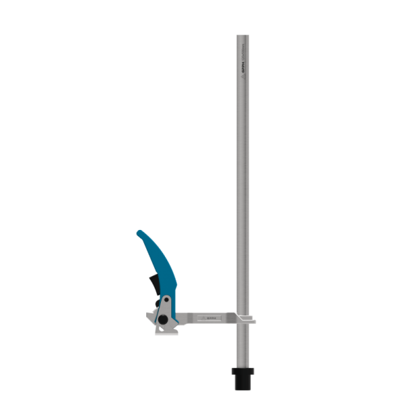 Fastening clamp with lever long GPPH