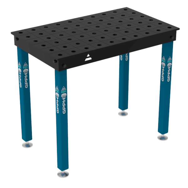 BASIC Welding Table Size - 1000x600mm, Grid - 100x100mm, System - Φ28, Legs - On feet