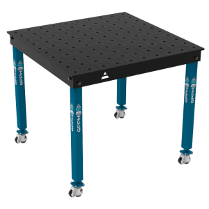 Table de Soudage BASIC Taille - 1000x1000mm, Grille - 100x100mm, Système - Φ16, Pieds - Sur roulettes