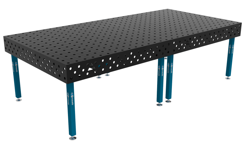 ECO Welding Table Size - 3000x1480mm, Grid - 100x100mm, System - Φ28, Legs - On feet