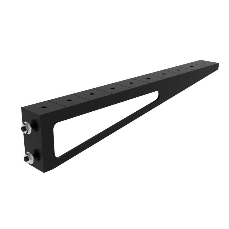 Extensie PLUS 1000x100 mm în sistemul de orificii de 16 mm